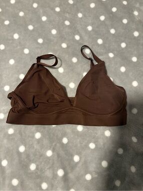 aerie Brown Wireless Everyday Bralette